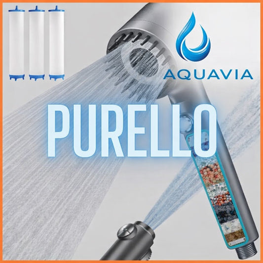 ALCACHOFA DE DUCHA ANTI-IMPUREZAS - AQUAVIA